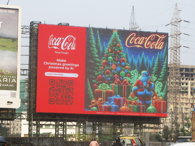 Coco Cola Christmas Festive